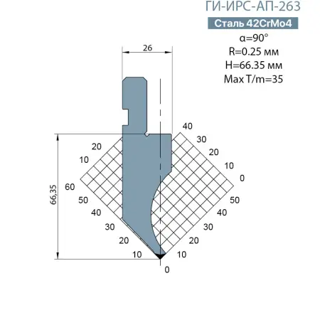 Пуансон Promecam-Amada ГИ-ИРС-AП-263