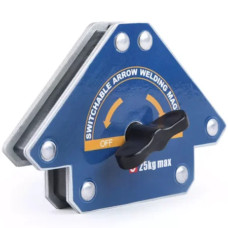 MPH-M3S Многосторонний магнитный фиксатор повышенной мощности для сварочных работ с переключателем, усилие 15–20 кг