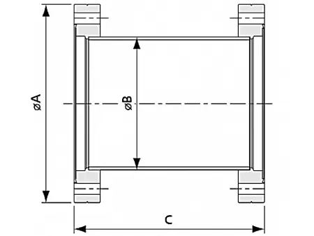 Патрубок (ниппель) CF100