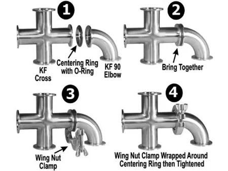 Хомут KF50 (NW 50) диэлектрический (полимер), Edwards, p-n C10517304