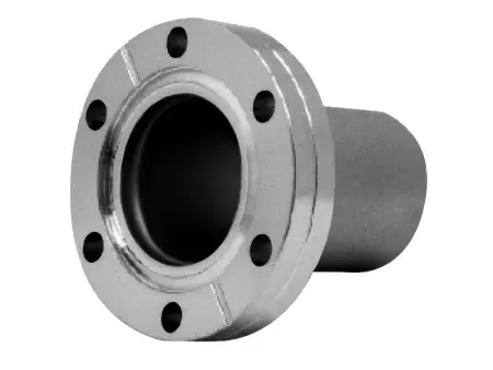 Патрубок под сварку CF200, L=200  мм (нержавеющая сталь, вращающийся )