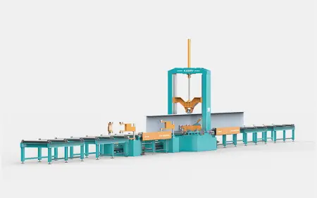 Линия для сборки и сварки тавровых балок