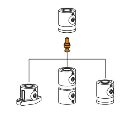 M-2740-M8-24 Палец центрирующий с наружной резьбой M8, диаметр 24 мм
