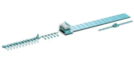 Линия для сборки и сварки тавровых балок