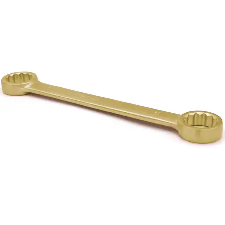 Двухсторонний прямой накидной искробезопасный ключ DIN 837 AL153A-2730