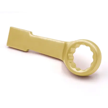 Ключ накидной ударный с изгибом искробезопасный AL162B-46