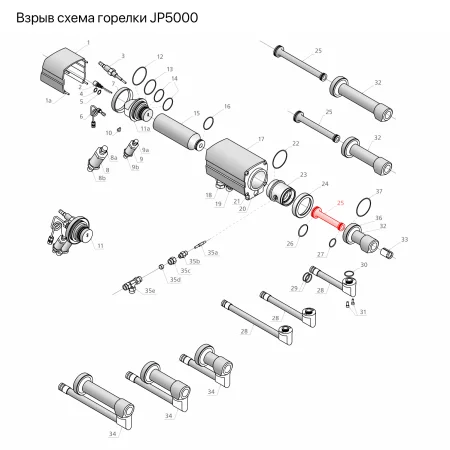 IRS-201061 JP-5000 Ствол 6"