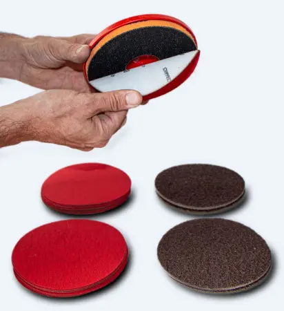 Наждачный диск липучка Р240 про-во Китай 250.132.12