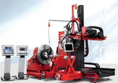 Установка для сварки кольцевых и продольных швов