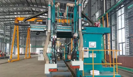 Консольный станок для сварки в защитных газах с подваркой корня шва