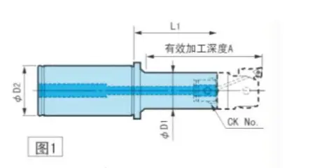 Хвостовик для расточной головки ST42-CK1-73