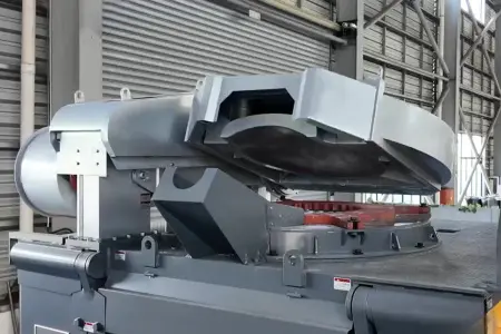 Индукционная тигельная печь средней частоты IRLIT-G-1-1000