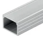 Алюминиевый зажимной защитный профиль анодированный, серия 8080, ALF-PP-8080E
