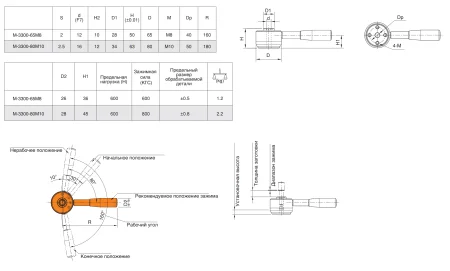 M-3300-65M8 Механизм затяжной