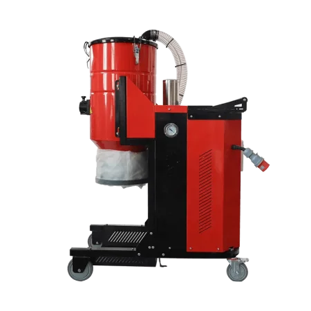 Трехфазный промышленный пылесос для бетонной пыли