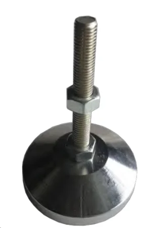 Опора регулируемая для алюминиевых профилей, основание 60 мм, шпилька M12x150, ALF-LA150M12-D60
