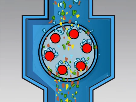 DM-SS-R-40 Магнитный сепаратор с вращающейся стержневой системой