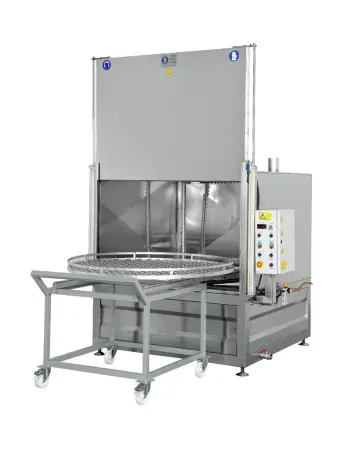 HT-1500F Моечная машина с поворотным столом и верхней загрузкой