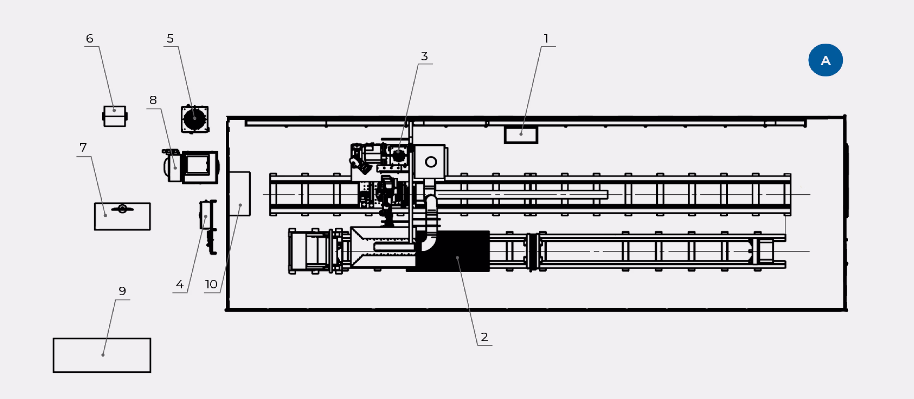 Схема промышленного комплекса и рабочего места