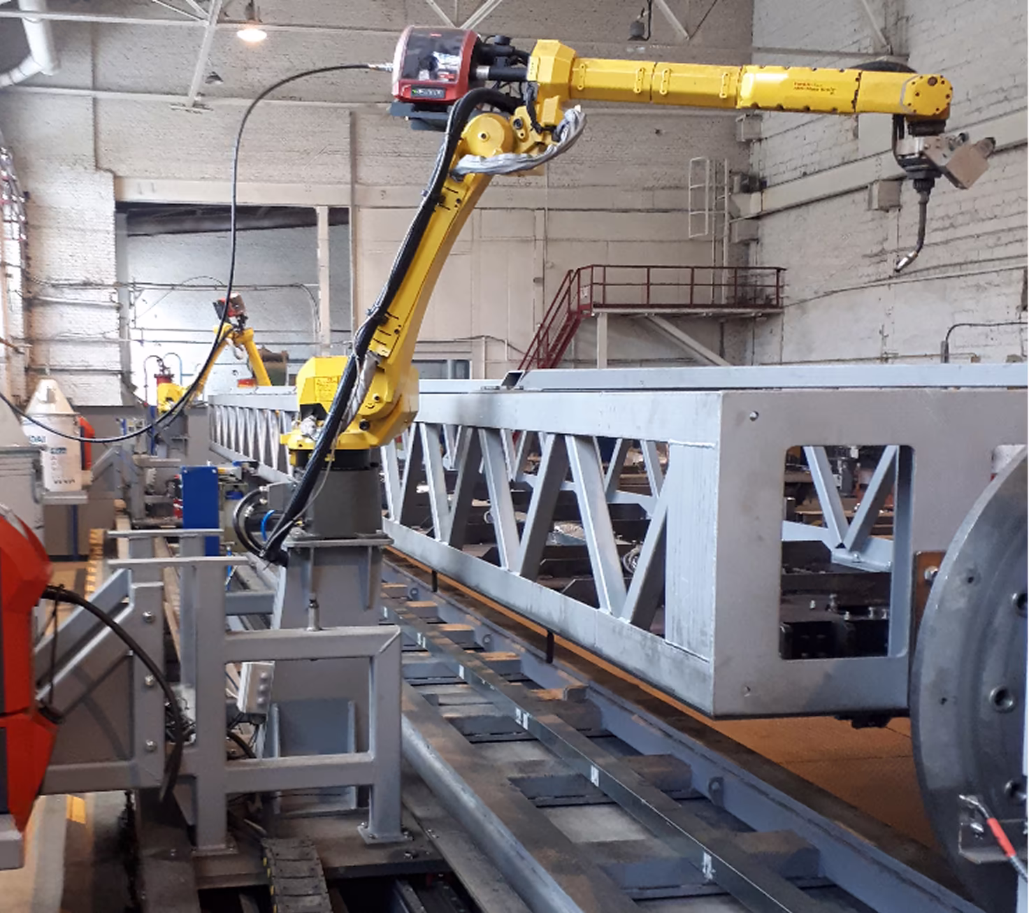 Комплекс роботизированной сварки строительных конструкций