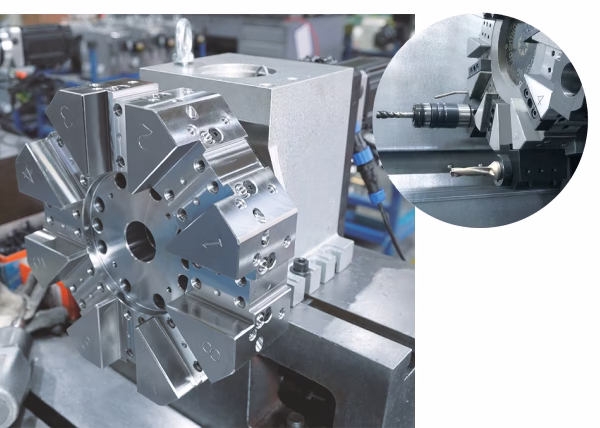 Револьверная головка токарного станка с ЧПУ IRT-iT 35