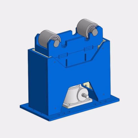 Опоры роликовые регулируемые установки роботизированной лазерной наплавки iRS-L-clad