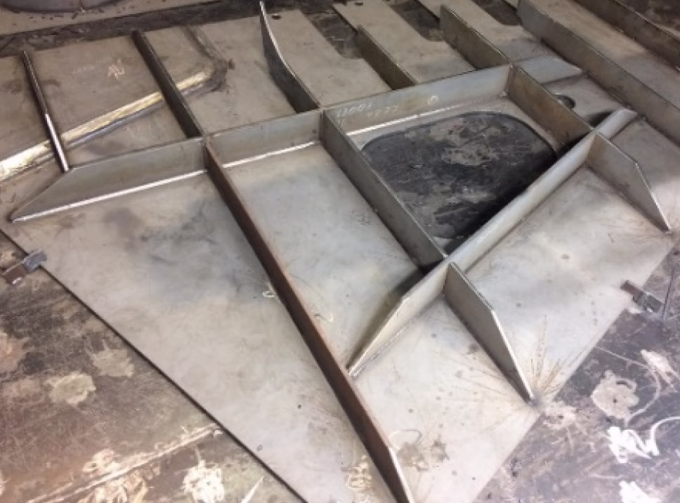 Готовая деталь на РТК лазерной сварки