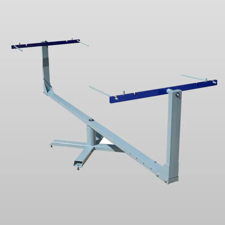 Покрасочный стол для дверных полотен камер избыточного давления