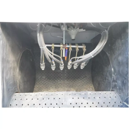 DS-9-6ADT Автоматическая пескоструйная камера с барабанной лентой